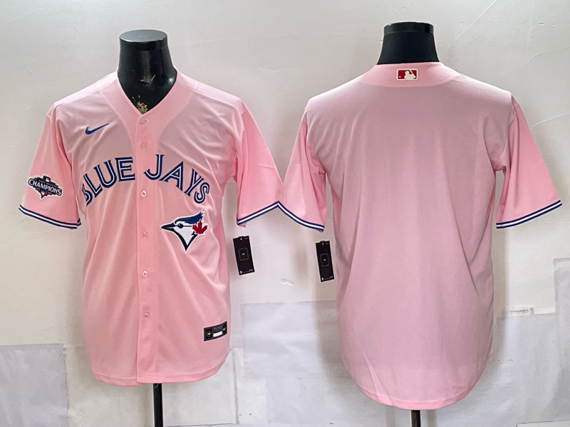 Men 2026 Toronto Blue Jays blank pink Game Nike MLB Jersey 0658701->toronto blue jays->MLB Jersey